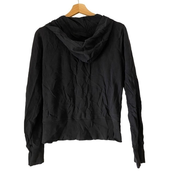 J. CREW BLACK ZIP FRONT JACKET SIZE M - Picture 4 of 4